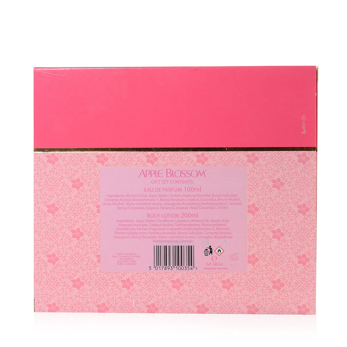 Apple Blossom: Natural spray 100ml and Talc 100g 3525563 2