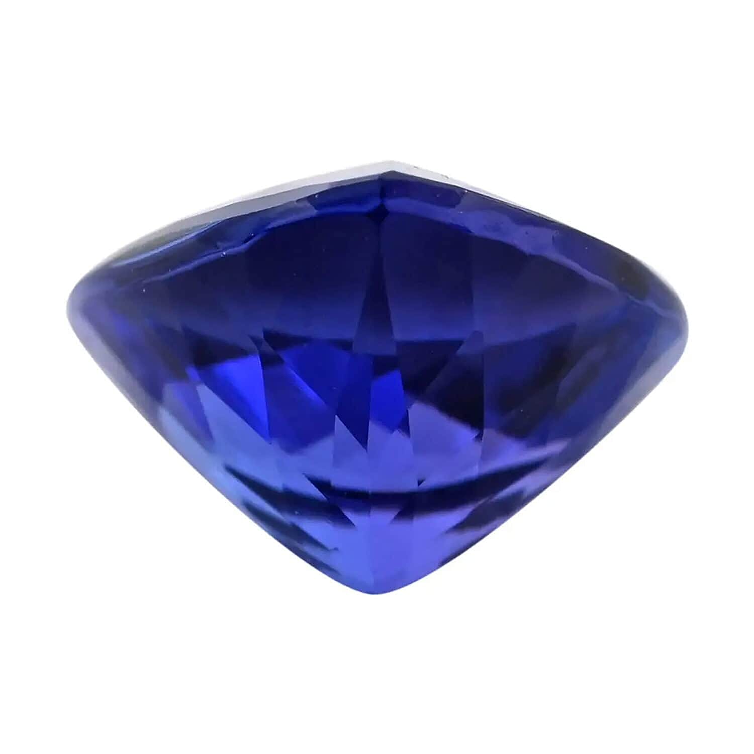 Certified &amp; Appraised 1.6 Ct. AAAA Tanzanite Loose Gemstone in Tillion Shape (8 MM) 6303585 2