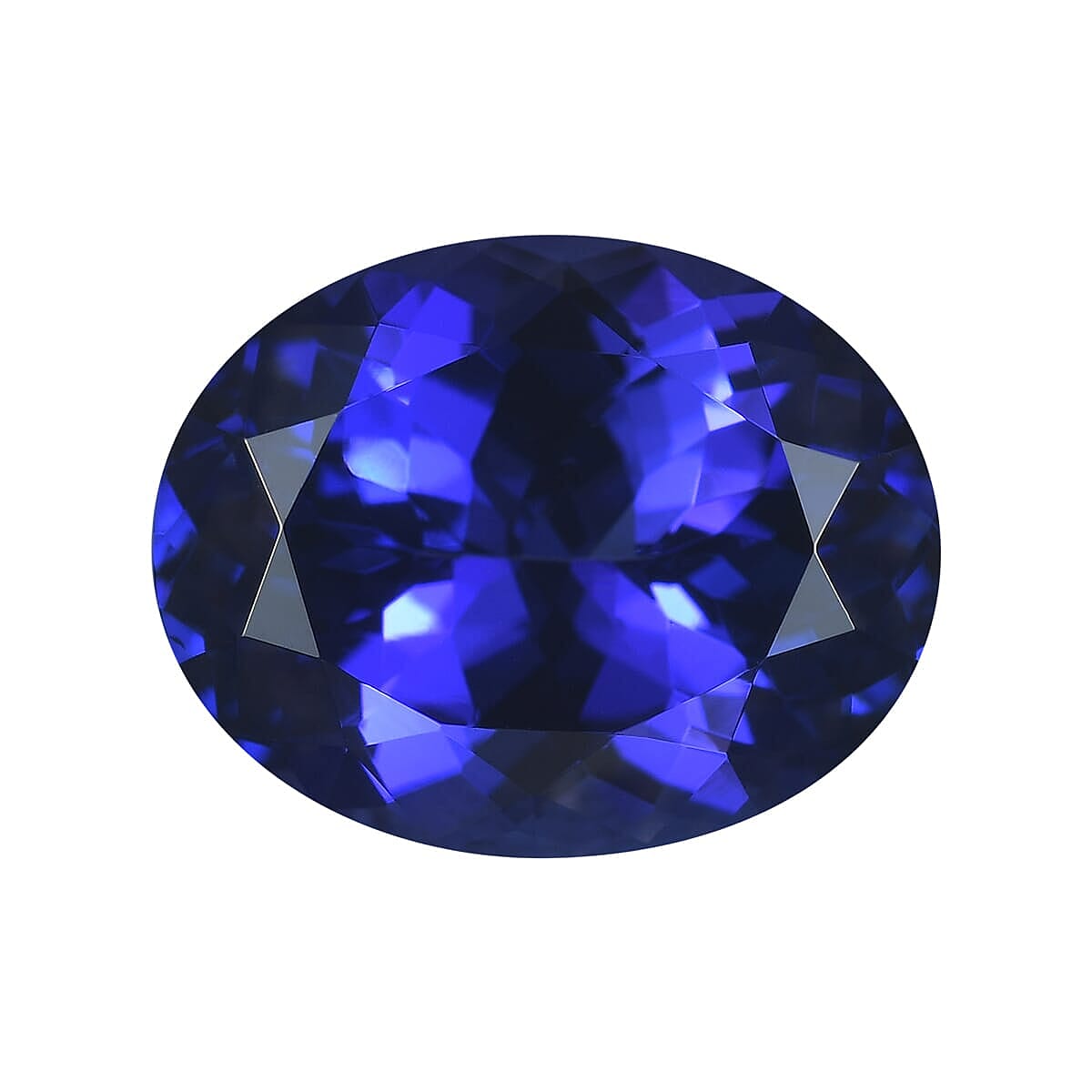 AGI Certified AAAA 2 Ct. Oval Cut Tanzanite 6303561 0