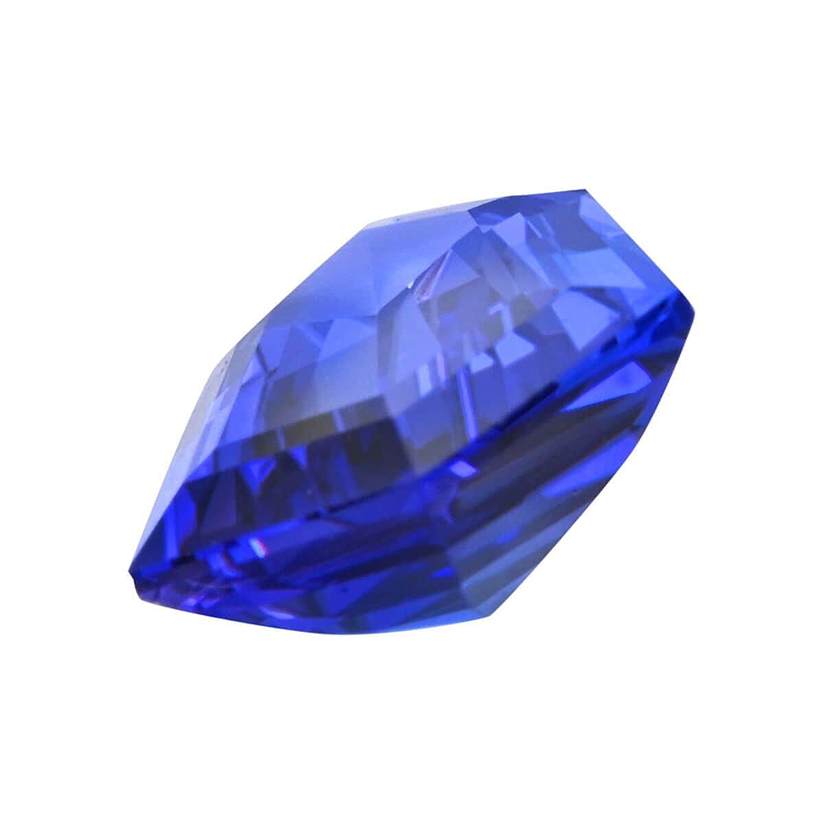 Certified &amp; Appraised 10.4 Ct. Set of 2 AAAA Tanzanite Loose Gemstones (17.6 X 10.1 MM) 7861942 2