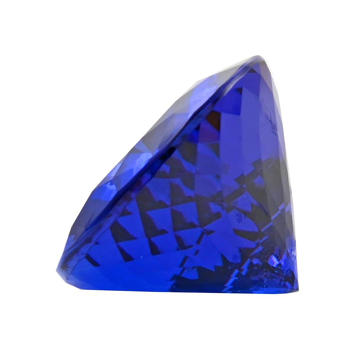 Certified &amp; Appraised 19 Ct. AAAA Tanzanite Loose Gemstone in Pear Shape 7674484 1