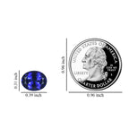 Tanzanite Oval 10x8 mm