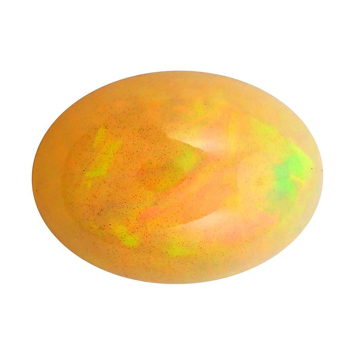 Certified &amp; Appraised 21.45 Ct. AAAA Ethiopian Opal Loose Gemstone in Oval Shape 7890023 1