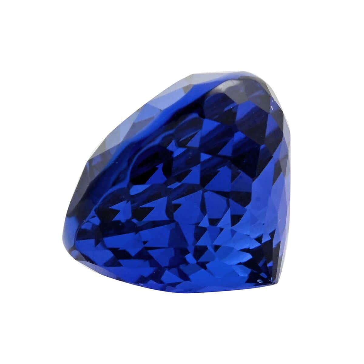 Certified &amp; Appraised 22.37 Ct. AAAA Tanzanite Loose Gemstone in Pear Shape 7674482 1