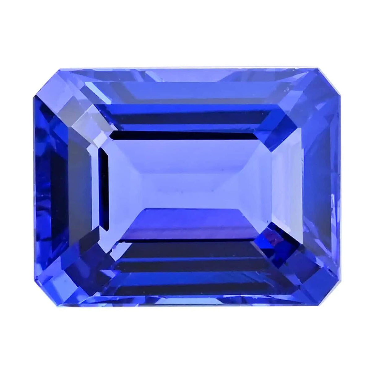 Certified &amp; Appraised 4.5 Ct. AAAA Tanzanite Loose Gemstone in Octagon Shape (11 x 9 MM) 6303569 0