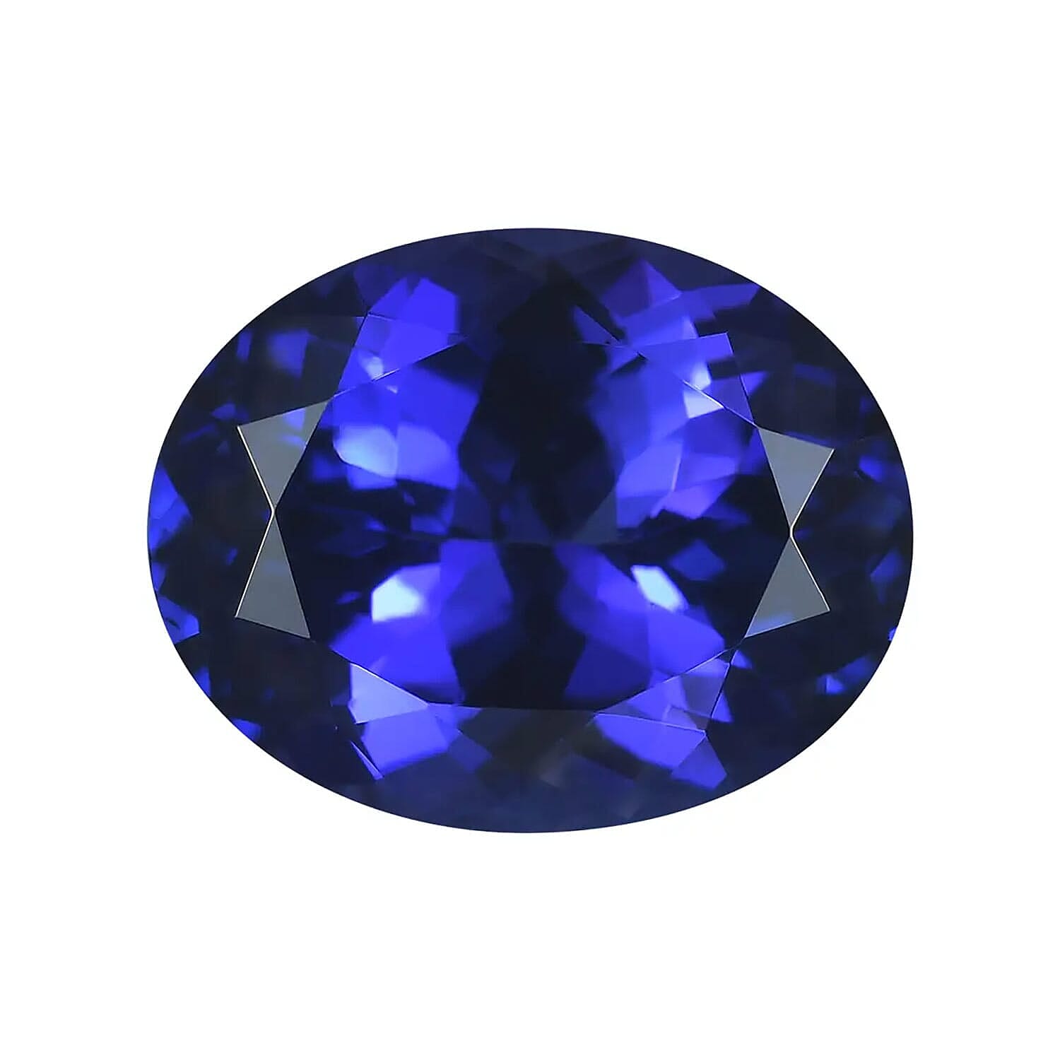 Certified &amp; Appraised 5 Ct. Tanzanite Loose Gemstone in Oval Shape (12 x 10 MM) 6303564 0