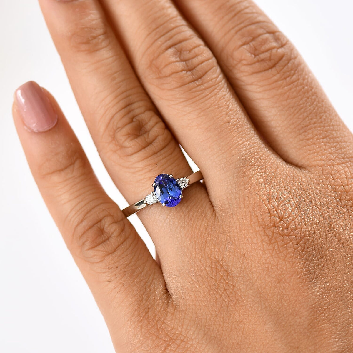 Certified &amp; Appraised RHAPSODY 950 Platinum AAAA Tanzanite, White Diamond EF, VS Solitaire Ring, 1.67  Ct. 8094935 3