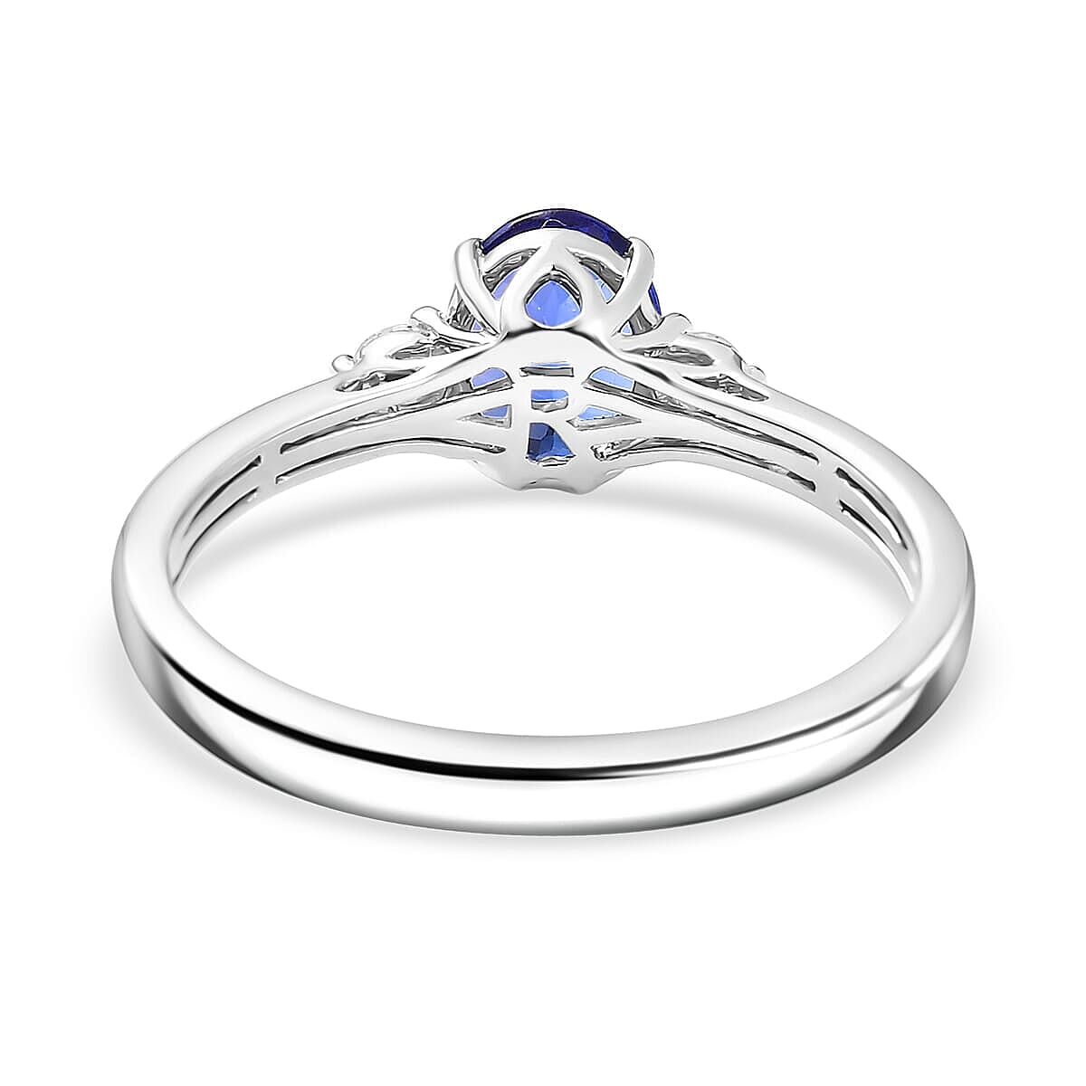 Certified &amp; Appraised RHAPSODY 950 Platinum AAAA Tanzanite, White Diamond EF, VS Solitaire Ring, 1.67  Ct. 8094935 5