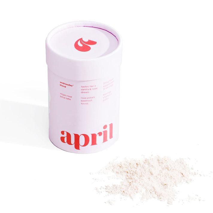 April Supplements Wednesday Blend Bundle( Incl.Vegan Rose and Petal Latte ) 7384391 1