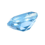 Aqua Cubic Zirconia Cushion Shape Gemstone 3.88 Ct.