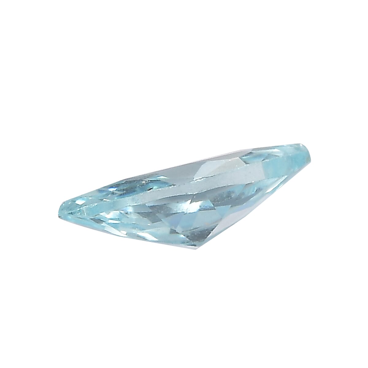 Set of 3 Aqua Cubic Zirconia Loose Gemstones in Marquee Shape 0.6 Ct. 8070608 2
