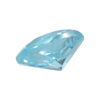 Aqua Cubic Zirconia Oval Shape Gemstone 1.63 Ct.
