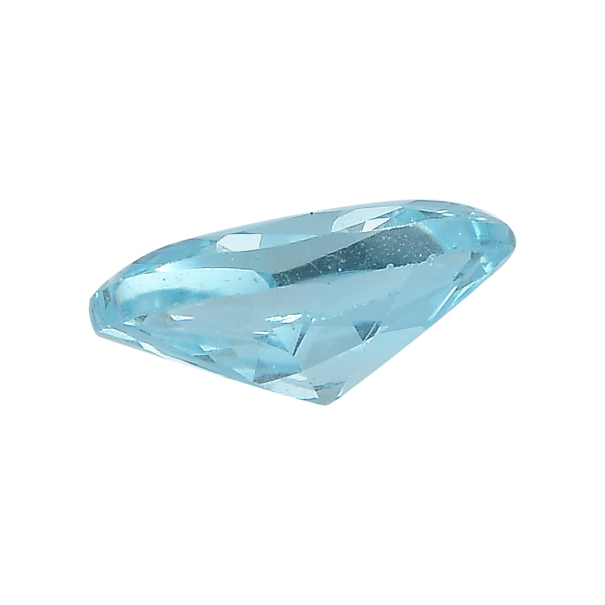Set of 3 Aqua Cubic Zirconia Loose Gemstones in Oval Shape  1.91 Ct. 8063744 2