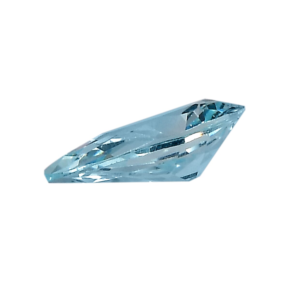 Set of 3 Aqua Cubic Zirconia Loose Gemstones in Pear Shape 0.8 Ct. 8063745 2