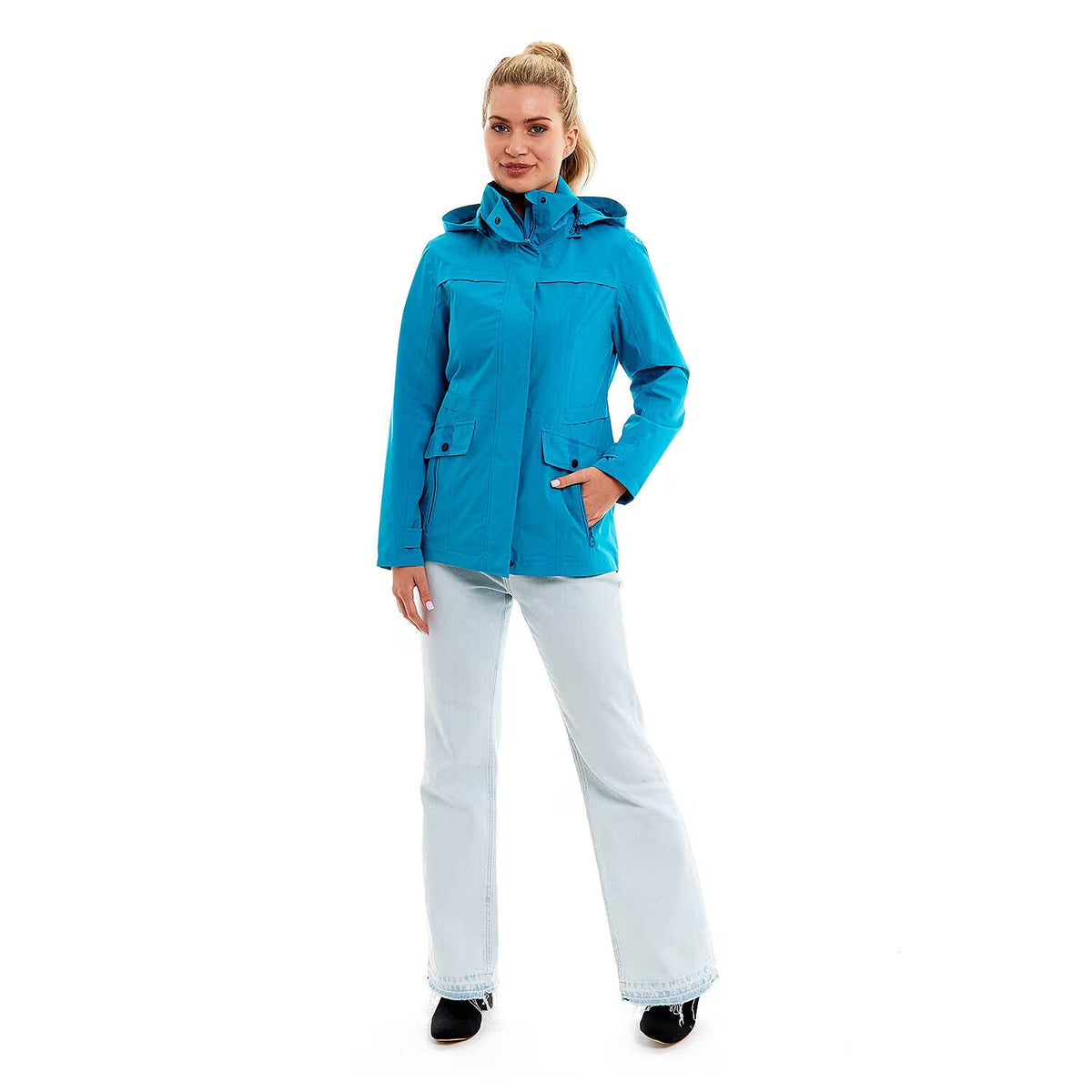 Arctic Storm- Ladies Waterproof Jacket (Size 10) - Bluebird V32640224 0