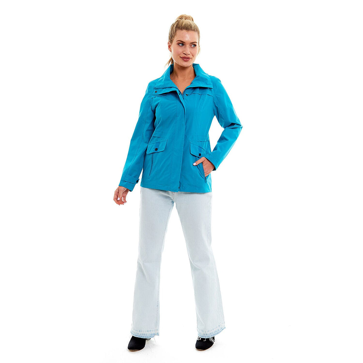 Arctic Storm- Ladies Waterproof Jacket (Size 10) - Bluebird V32640224 3