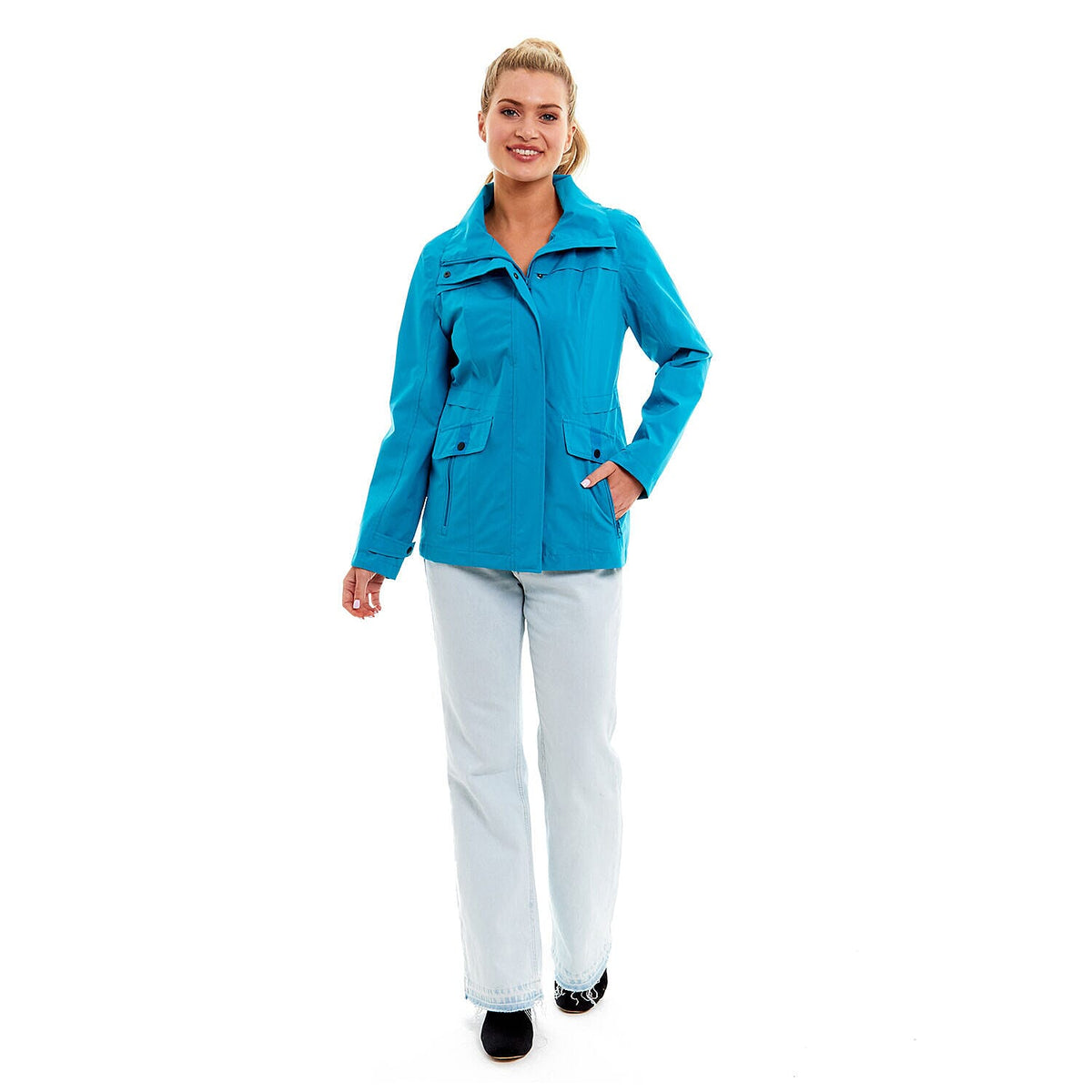 Arctic Storm- Ladies Waterproof Jacket (Size 10) - Bluebird V32640224 4