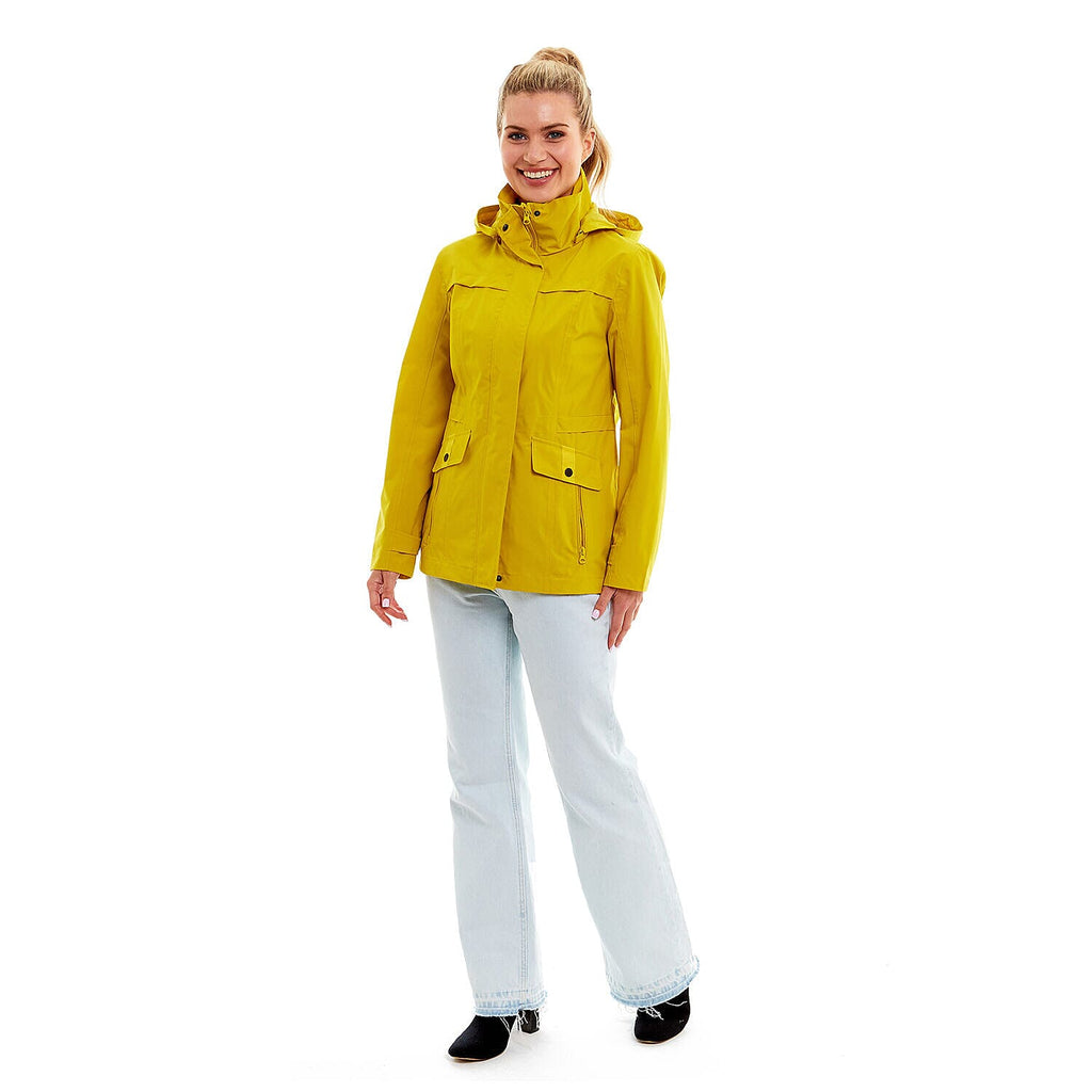Arctic Storm- Ladies Waterproof Jacket (Size 10) - Lime