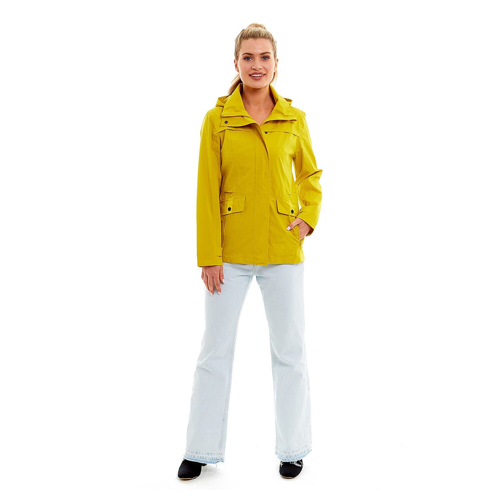 Arctic Storm- Ladies Waterproof Jacket (Size 10) - Lime