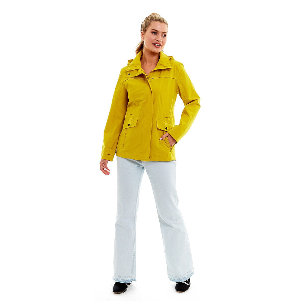 Arctic Storm- Ladies Waterproof Jacket (Size 10) - Lime