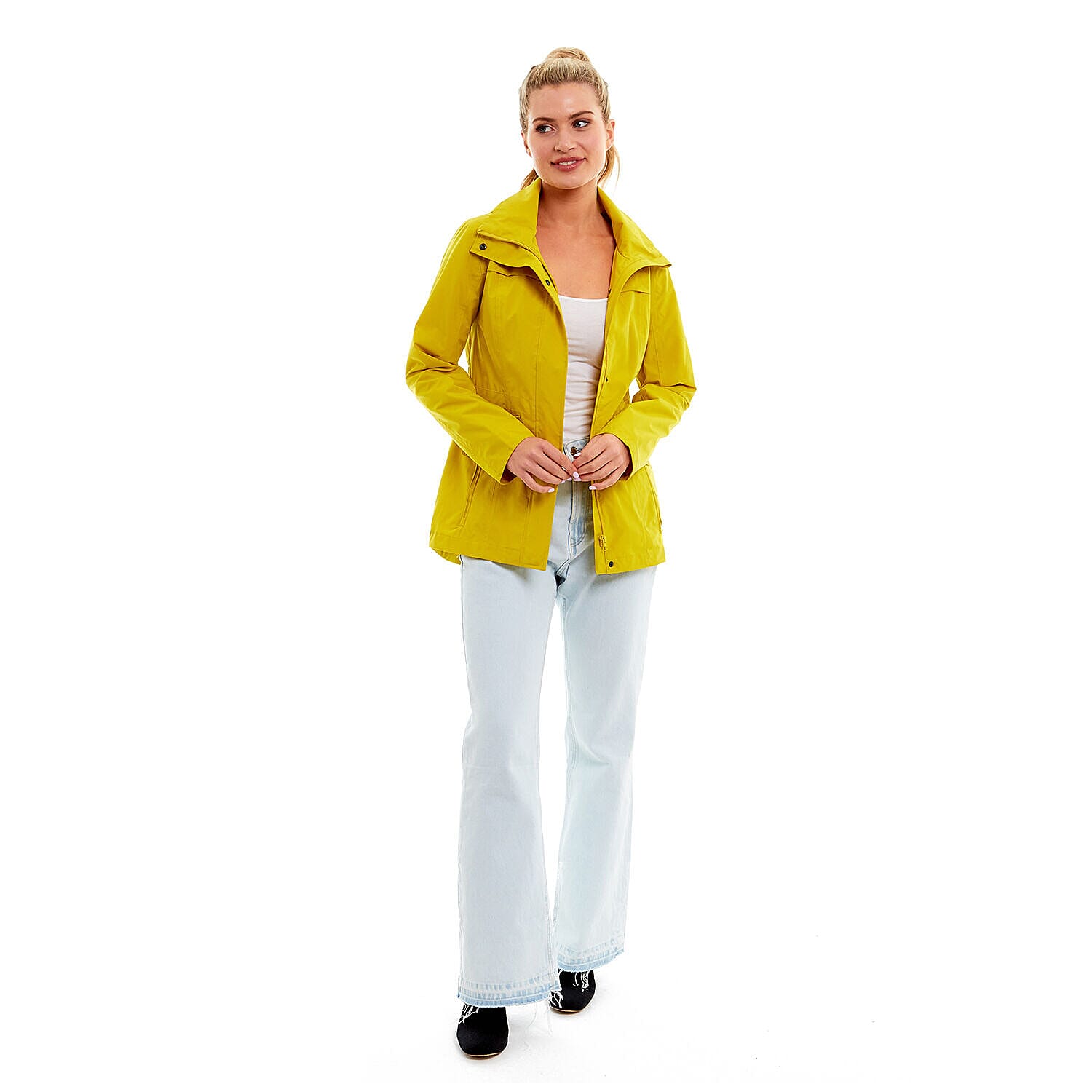 Arctic Storm- Ladies Waterproof Jacket (Size 10) - Lime 7479981 6