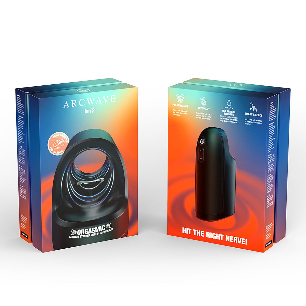 Arcwave Ion 2 Pleasure Air Rechargeable Male Masturbator - Black 8351086 0