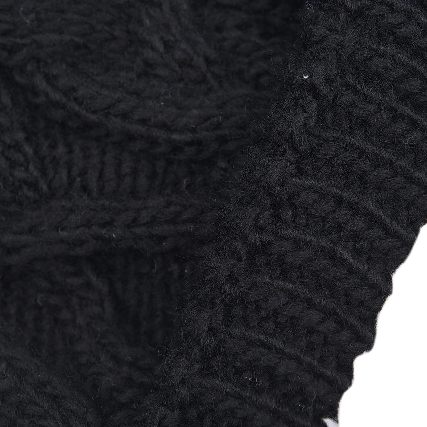 Argan Oil Infused Beanie Hat with Bobble For Women's - Black 7084615 5