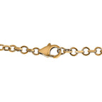Arizona Sleeping Beauty Turquoise and Natural Zircon Necklace (Size - 20) 18K Vermeil Yellow Gold Plated Sterling Silver 10.31 Ct, Silver Wt. 20.00 Gms