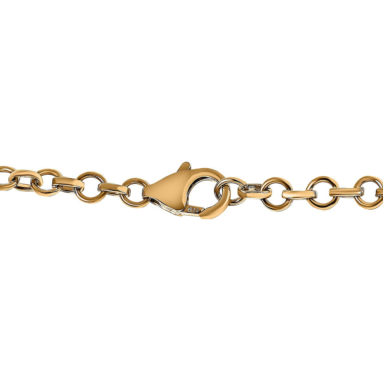 Arizona Sleeping Beauty Turquoise and Natural Zircon Necklace (Size - 20) 18K Vermeil Yellow Gold Plated Sterling Silver 10.31 Ct, Silver Wt. 20.00 Gms 7382573 3
