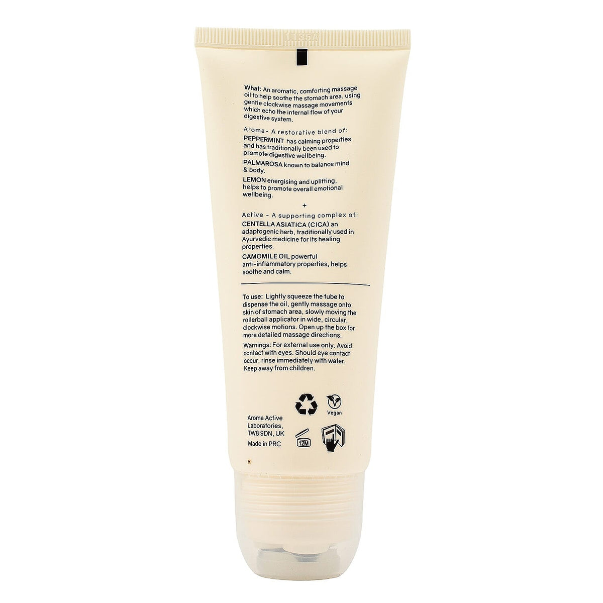 Aroma Active Laboratories SOS Stomach Massage Oil - 100ml 7816387 5