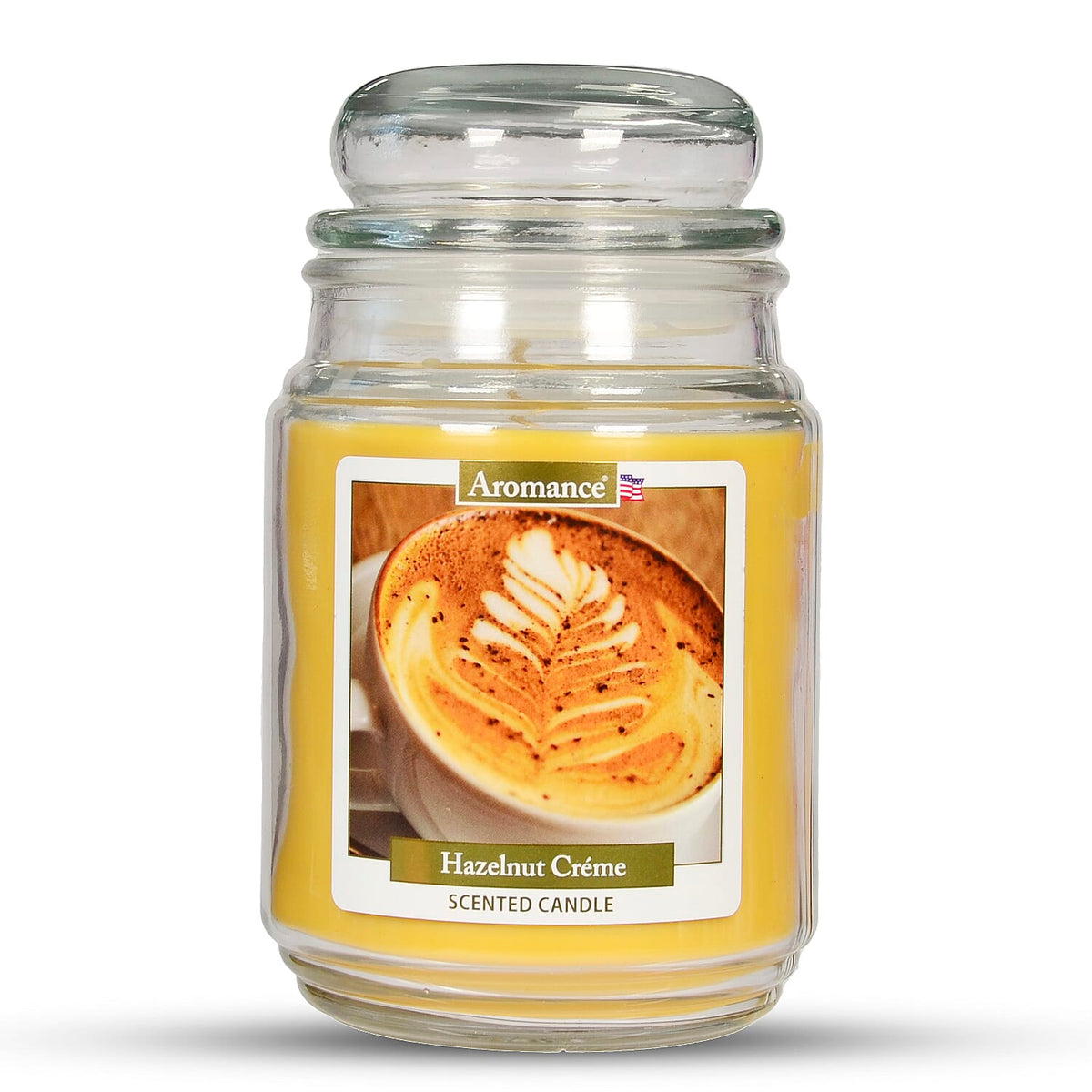 Aromance Hazelnut Cream Scented Candle (18oz) 7810164 0