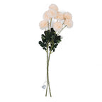 Set of 2 - Faux Flower Branches with LED Lights (50-60cm) - Champagne