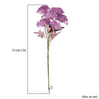 Set of 2 Artificial Hydrangea Faux Flower with LED Lights (60 cm - Pink