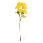 Set of 2 Artificial Hydrangea Faux Flower with LED Lights (60 cm)- Yellow