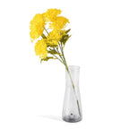 Set of 2 Artificial Hydrangea Faux Flower with LED Lights (60 cm)- Yellow
