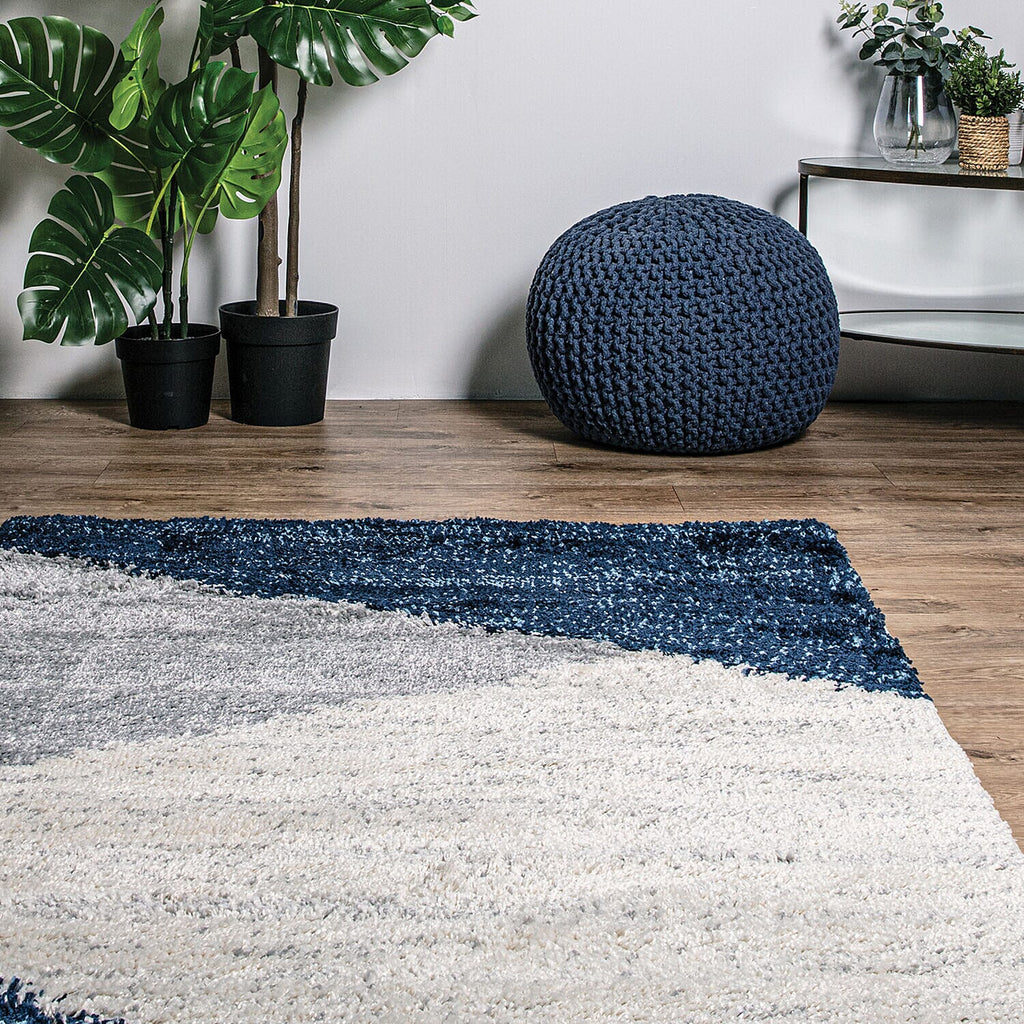 Asiatic Carpets Nordic Rugs (Size 210x150 Cm) - Navy & Cream