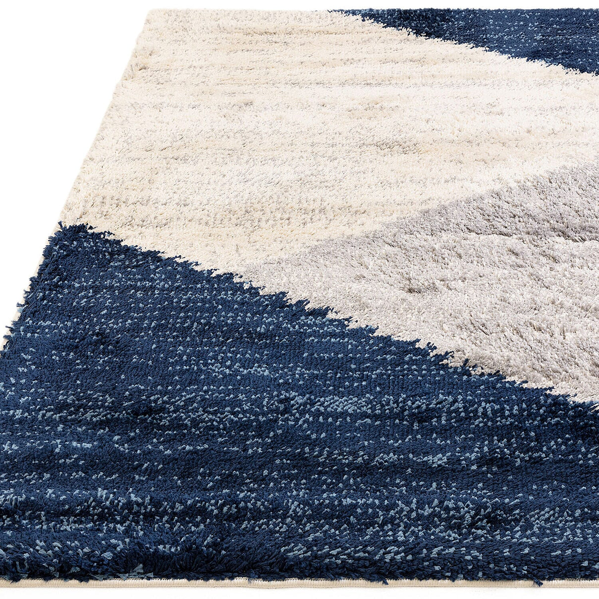 Asiatic Carpets Nordic Rugs (Size 210x150 Cm) - Navy &amp; Cream 7300722 2