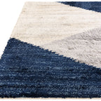 Asiatic Carpets Nordic Rugs (Size 210x150 Cm) - Navy & Cream