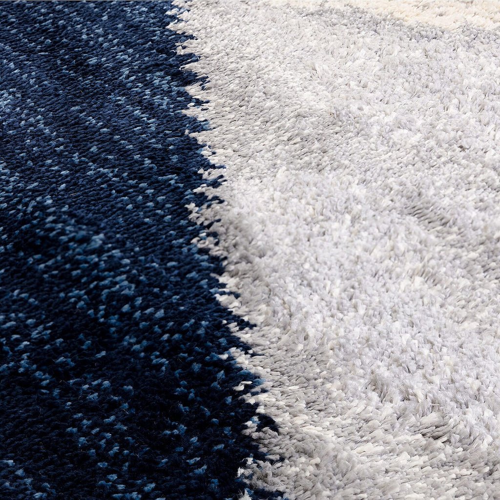 Asiatic Carpets Nordic Rugs (Size 210x150 Cm) - Navy & Cream