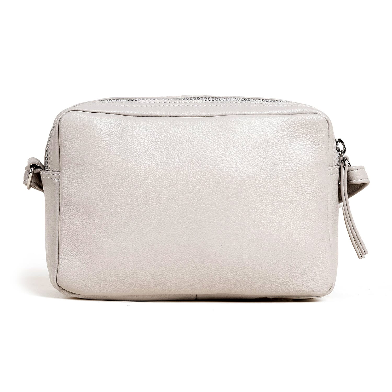 Assots London Avon Grey Soft Nappa Full Grain Real Leather Crossbody Bag V32527015 3