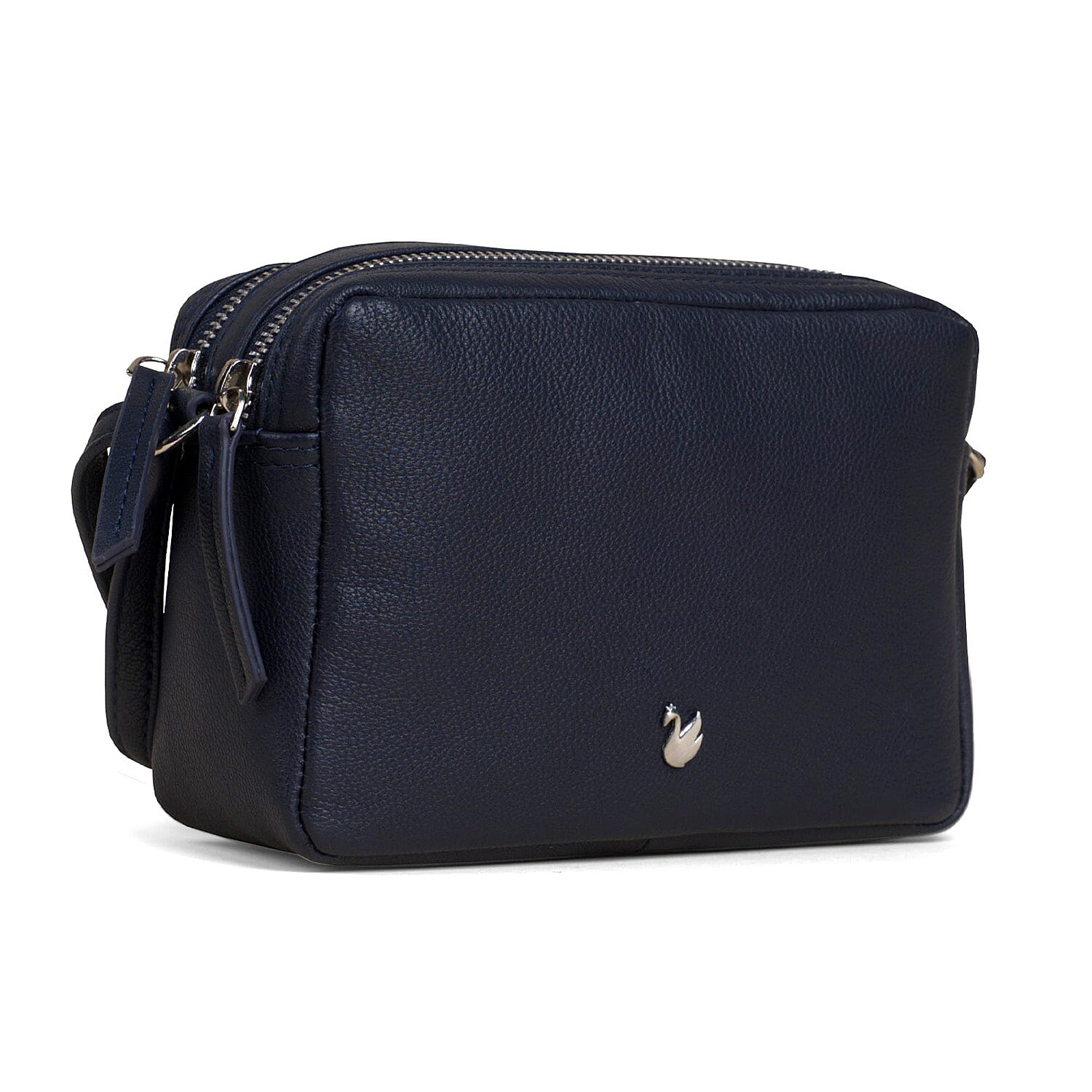 Assots London Avon Navy Soft Nappa Full Grain Real Leather Crossbody Bag V32517657 0