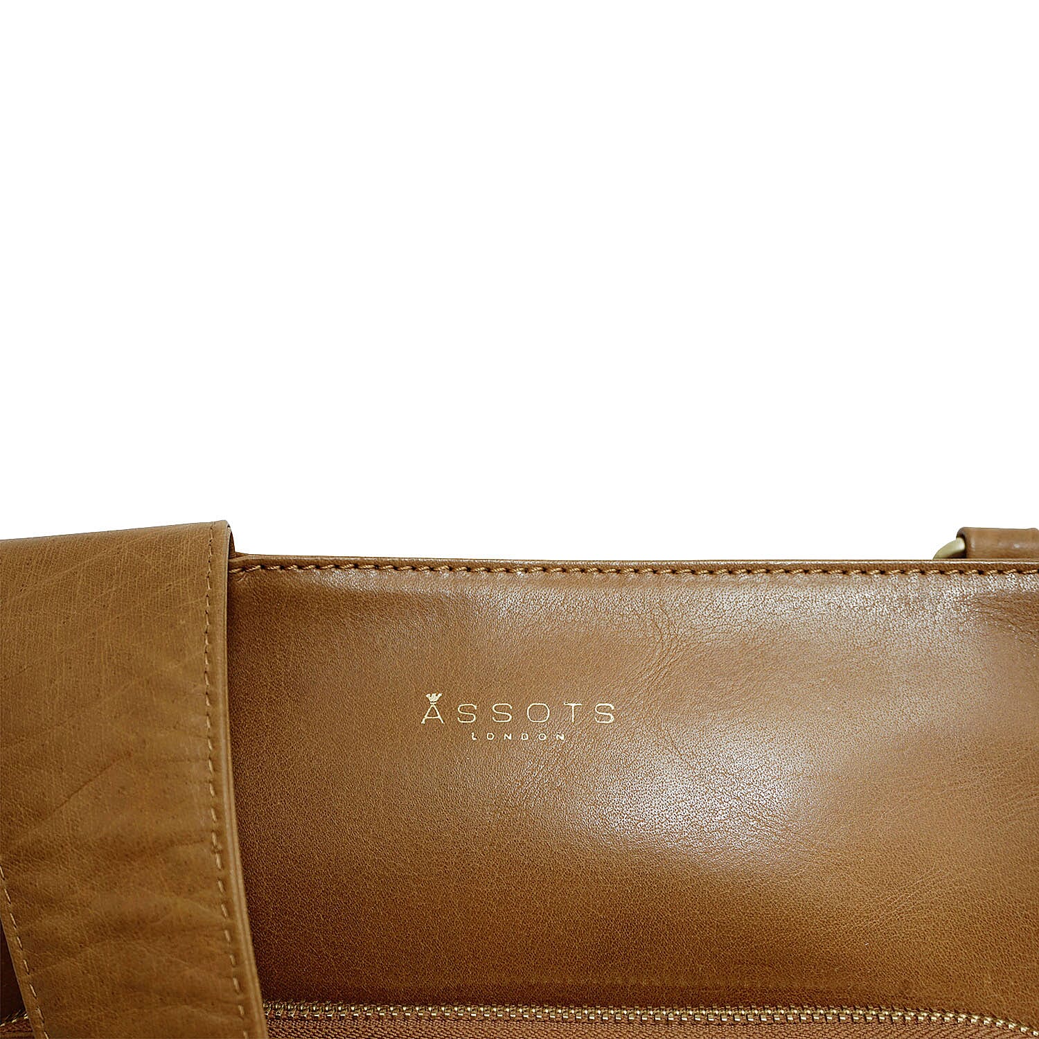 Assots London Canary Tan Vintage Leather Sling Crossbody Bag V32513188 4