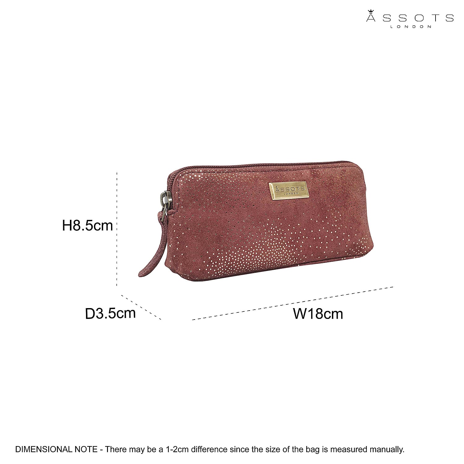Assots London Emily Genuine Leather Cosmetic and Toiletry Bag 7805690 4