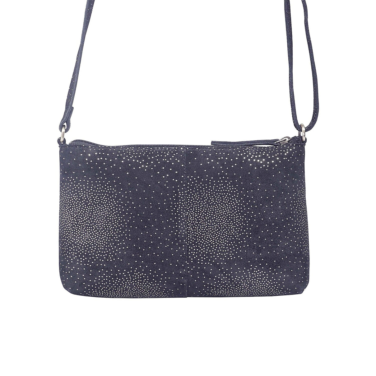 Assots London Liz Genuine Leather Crossbody Bag - Navy 7167958 1