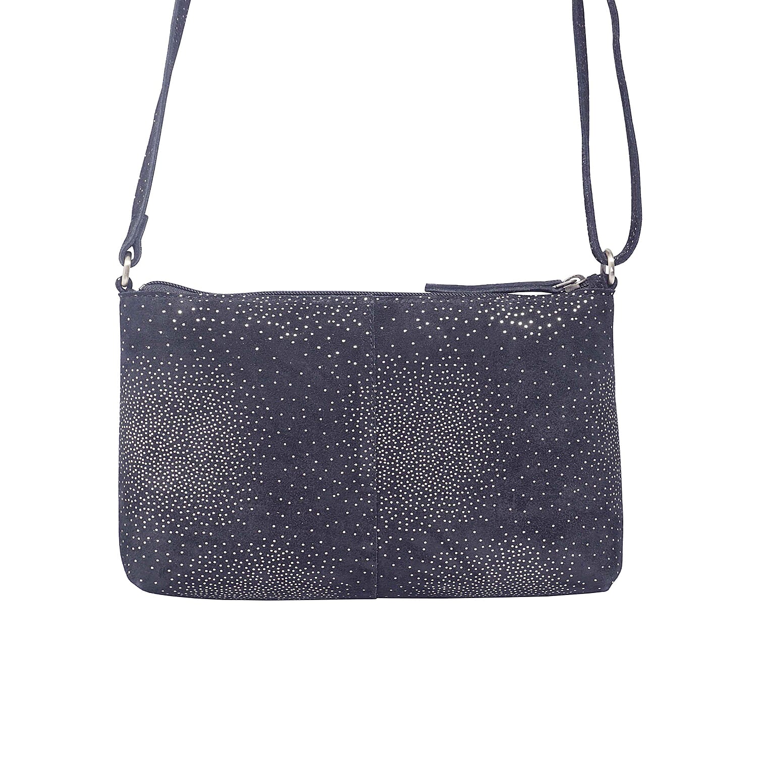 Assots London Liz Genuine Leather Crossbody Bag - Navy 7167958 1