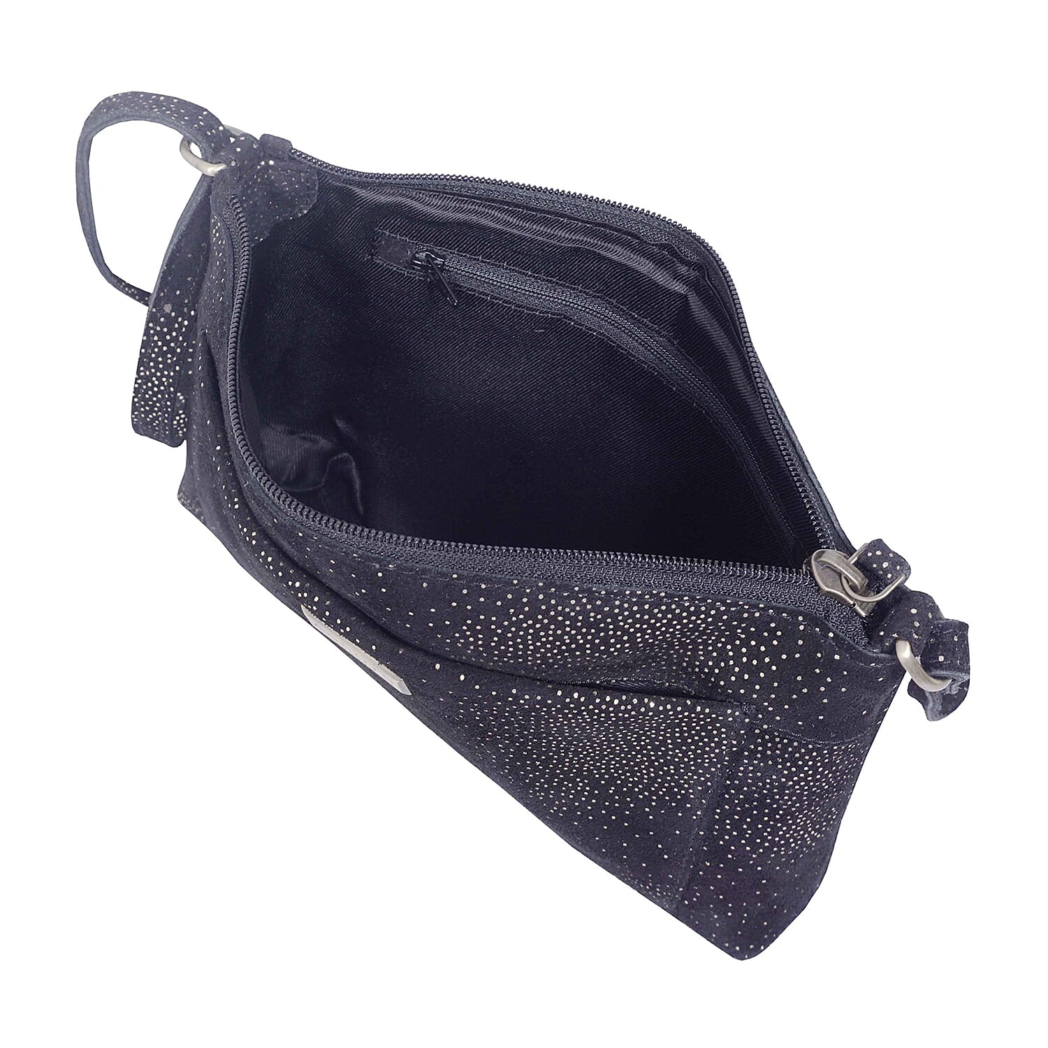 Assots London Liz Genuine Leather Crossbody Bag - Navy 7167958 3