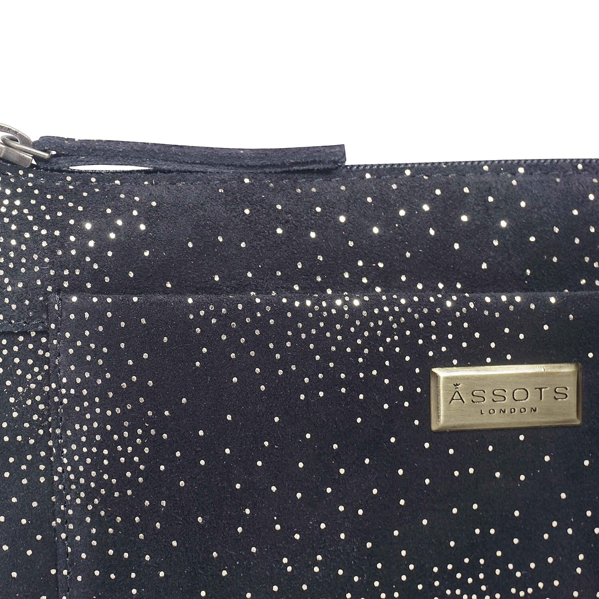 Assots London Liz Genuine Leather Crossbody Bag - Navy 7167958 5