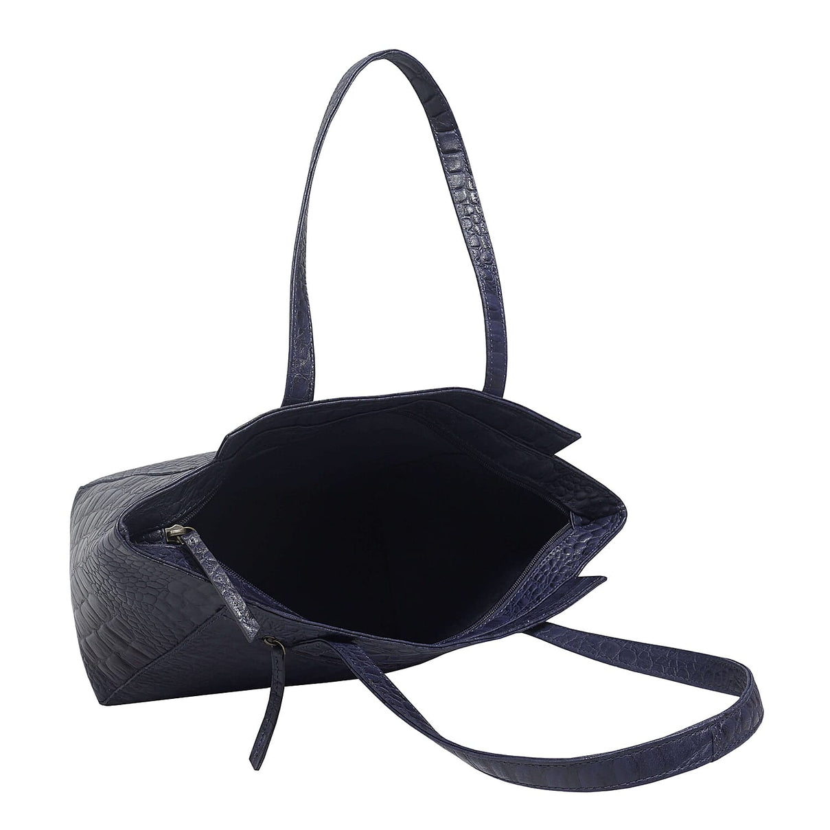 Assots London Genuine Leather Eileen Tote Bag - Navy 7079208 4