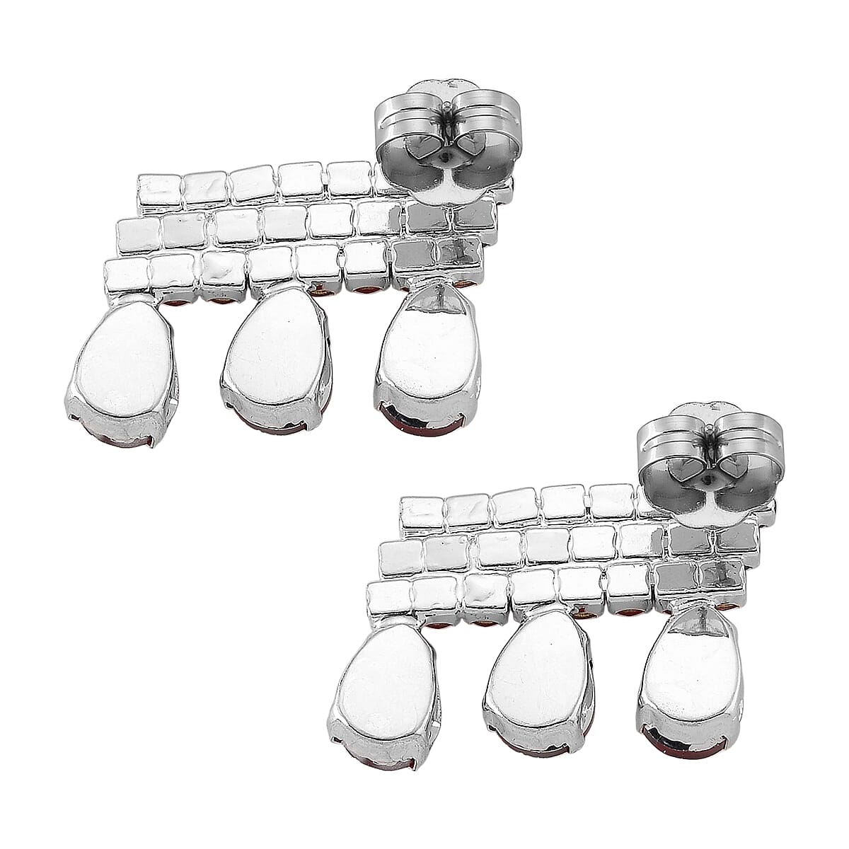Australian Magic Red Crystal Earring with Push Back V32352105 4