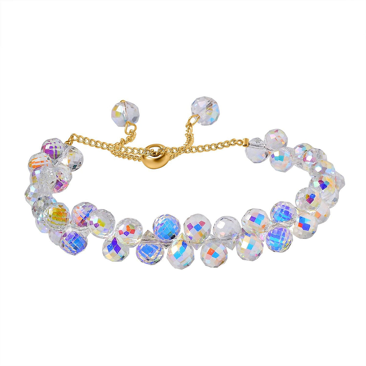 White Mystic Color Crystal Bracelet 7987733 0